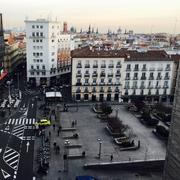 Plaza de Santo Domingo en invierno Plaza de Santo Domingo en invierno