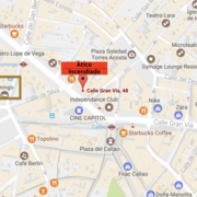 Ático incendiado en Gran Vía 48 Ático incendiado en Gran Vía 48
