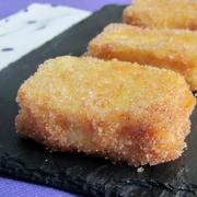 Leche de coco frita Leche de coco frita