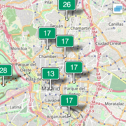 Calidad el aire en Madrid 17 de enero 2017 Calidad el aire en Madrid 17 de enero 2017