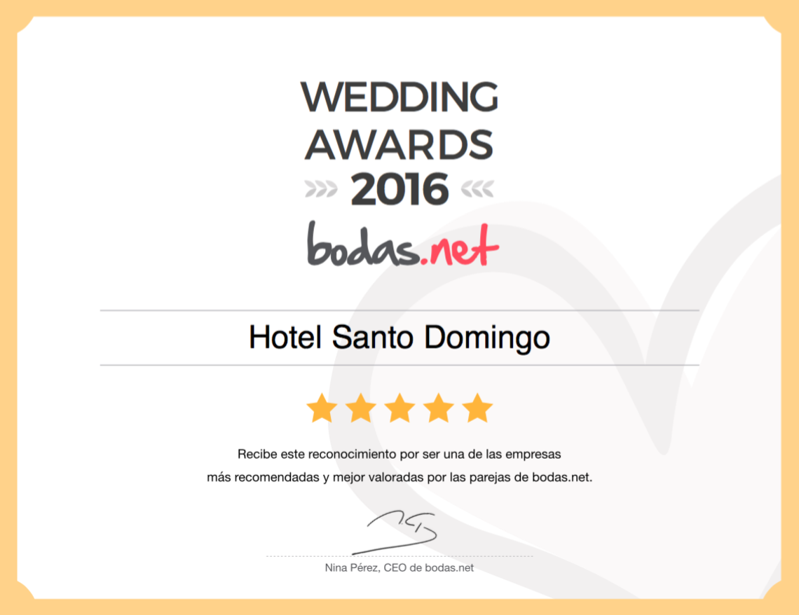 Awards 2016 bodas