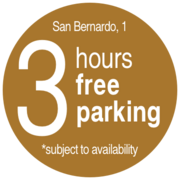 3 hours free parking